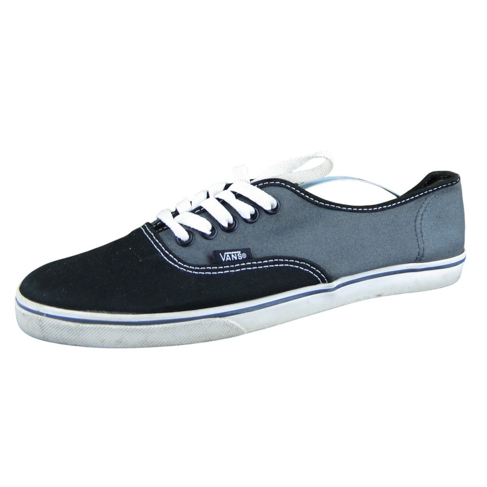 VANS Men 2 Tone Sneaker‎ Black Fabric Size 8 Medium  Used 2025